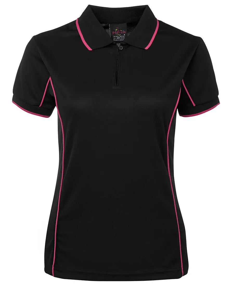 JB'S Podium Women’s Piping Work Polo Shirt 7LPI Metro Workwear